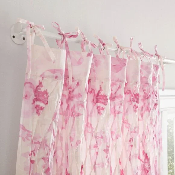 LoveShackFancy Garden Damask Curtains - Thumbnail 2